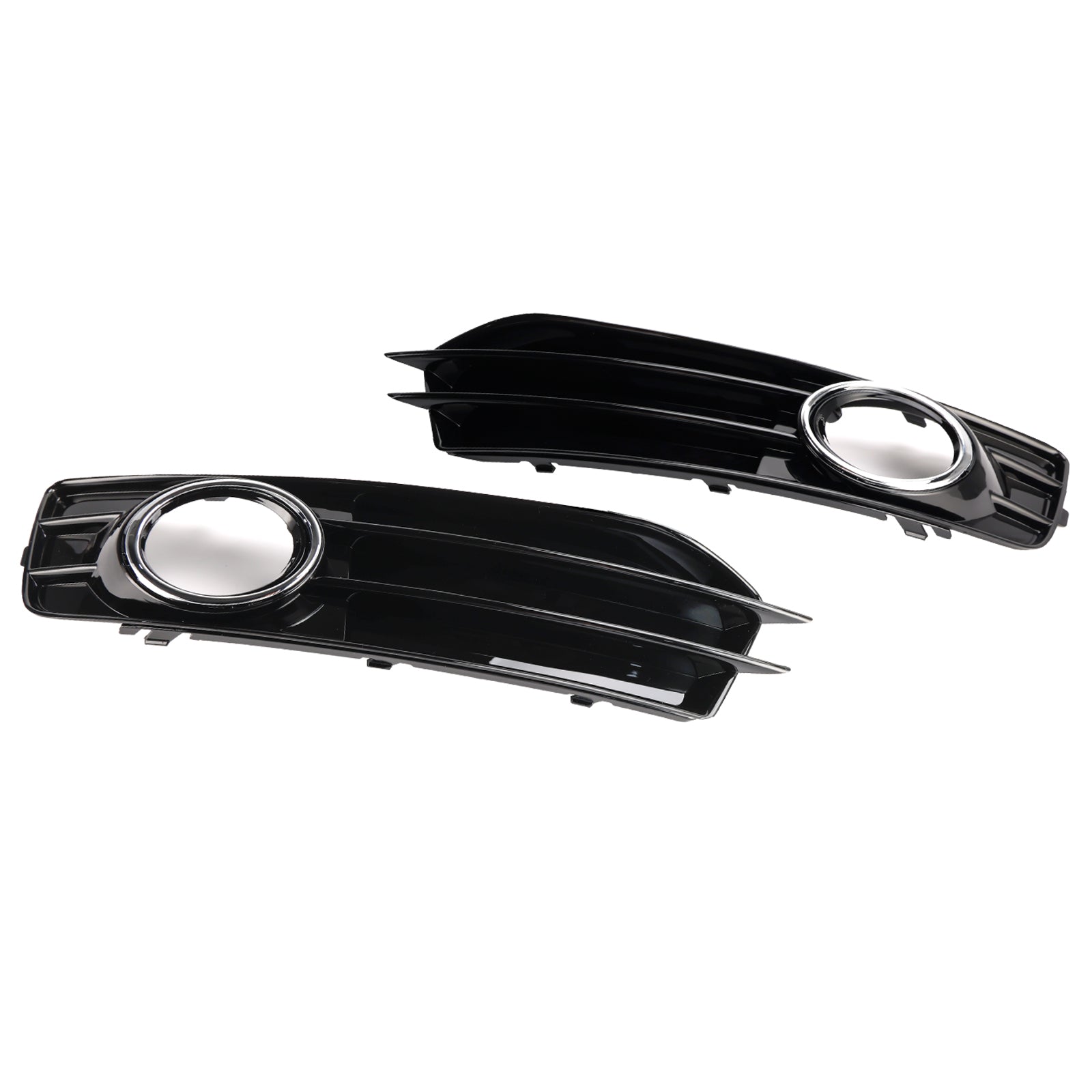 2009-2012 Audi A3 8P S-Line Front Lower Bumper Fog Light Cover Grille