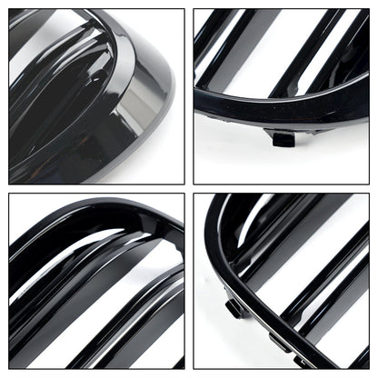 2015-2019 BMW 7 Series G11 Long-Wheelbase Pre-Facelift Black 2-Slat Front Kidney Grille