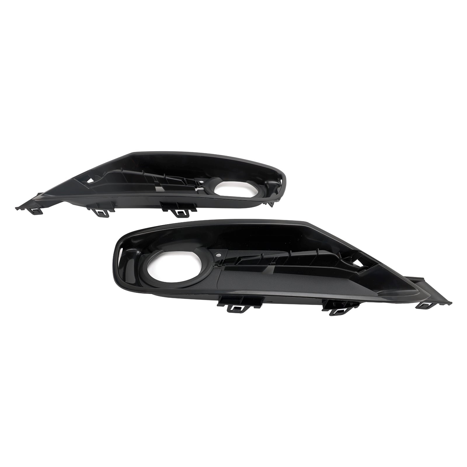 2013-2015 BMW 3 Series F31 Front Bumper Fog Light Grille Cover — Pair (51117300739 / 51117300740)