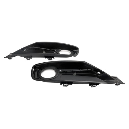 2013-2015 BMW 3 Series F31 Front Bumper Fog Light Grille Cover — Pair (51117300739 / 51117300740)