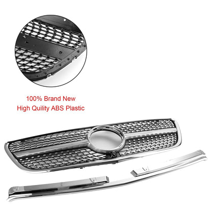 2015-2019 Mercedes-Benz Vito W447 GT Style Diamond Front Bumper Grille
