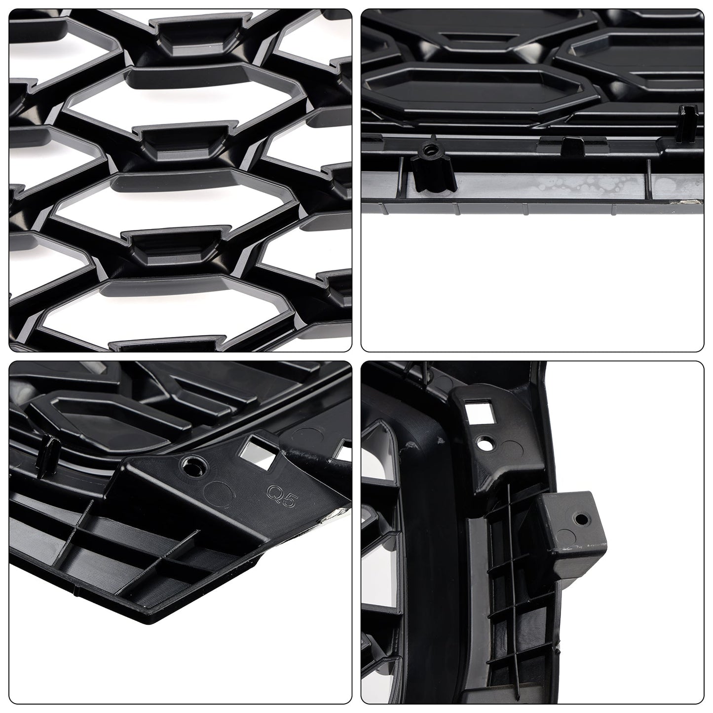 2021-2025 Audi Q5 SQ5 RSQ5 Style Front Honeycomb Mesh Grille