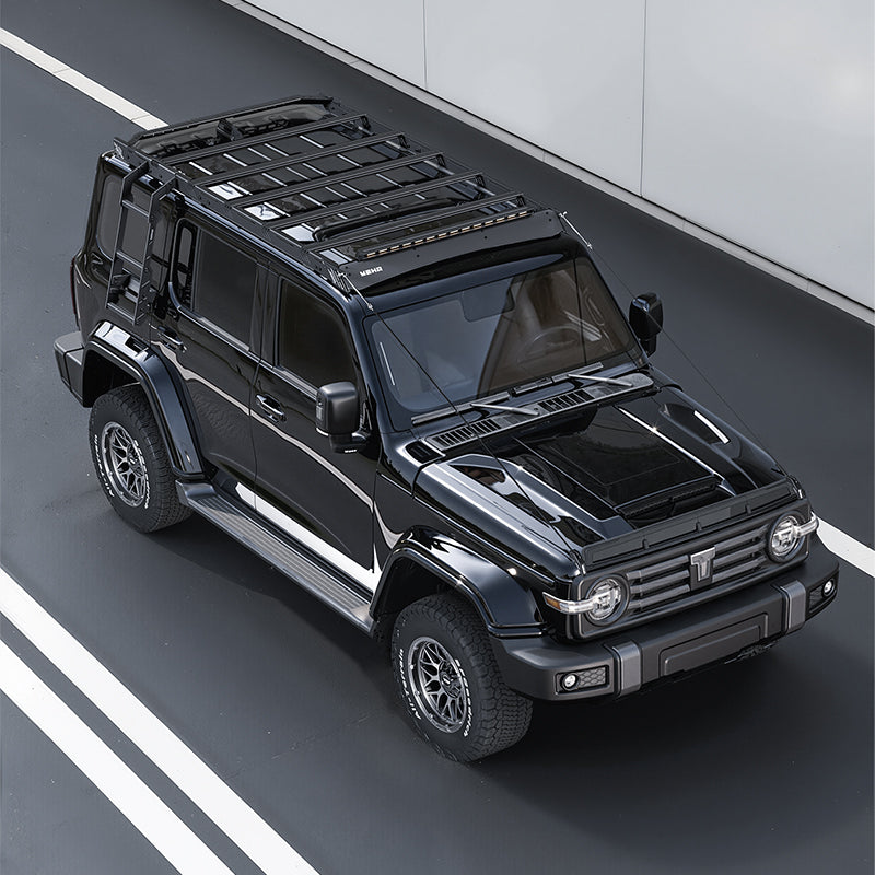 Modified And Upgraded Aluminum-Magnesium Alloy Roof Rack, Roof Platform Compatible 2021-2025 Compatible For GWM Tank 300/300 Hi4-T/330