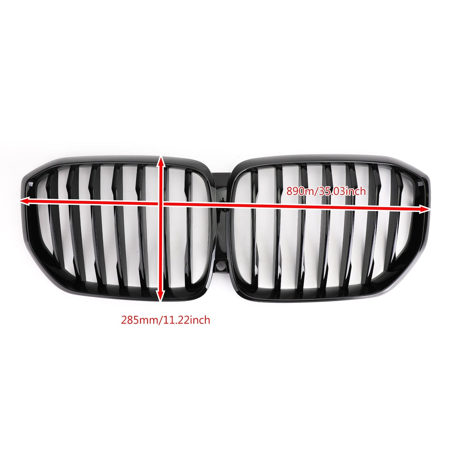 2018-2021 BMW X5 40i Gloss Black Performance Front Kidney Grille