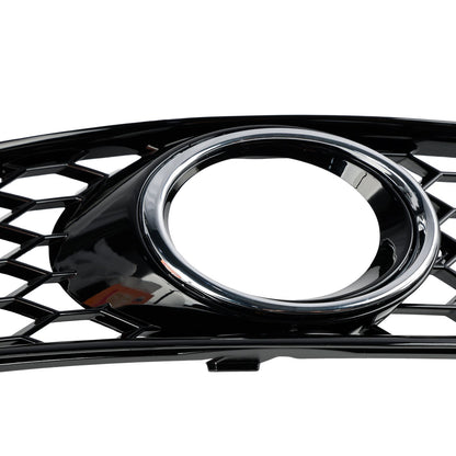 2009-2013 Audi A3 8P Standard Version Honeycomb Front Bumper Fog Light Grille Cover