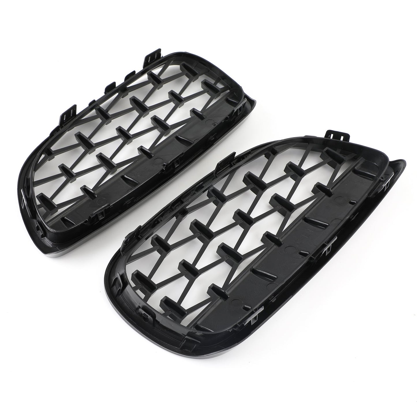2007-2010 BMW E92 E93 328i 335i 2-Door Meteor Black Front Kidney Grille
