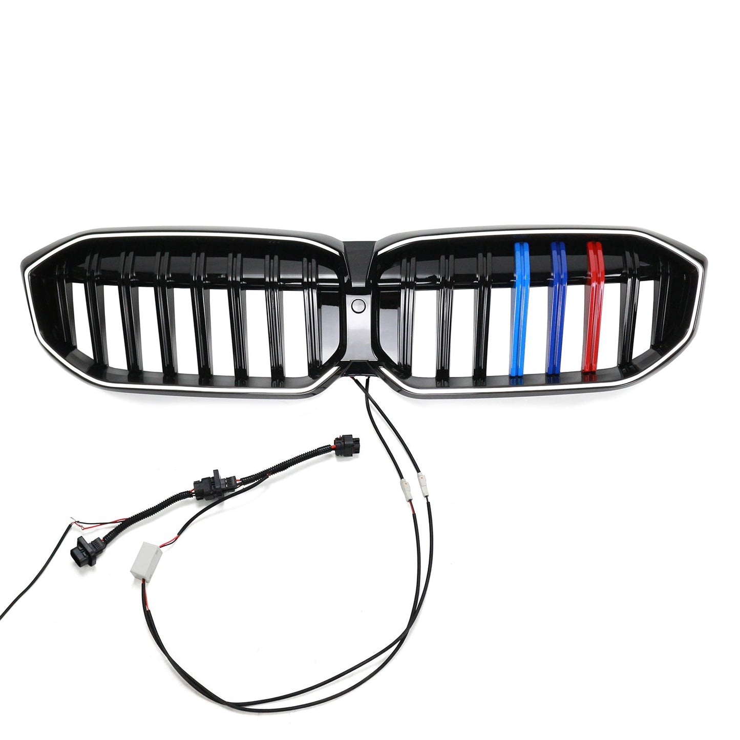 2023-2024 BMW 3 Series G20 G21 G28 Gloss Black Front Kidney Grille Mesh