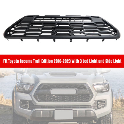 Toyota Tacoma 2016-2023 Front Bumper Grill W/ LED Lights Side Lights