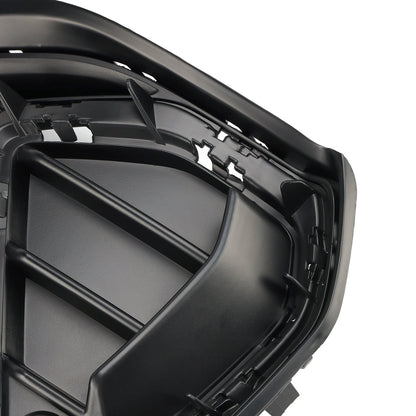 2019-2022 Audi Q3 S-Line Gloss Black Front Bumper Grille Cover — Pair