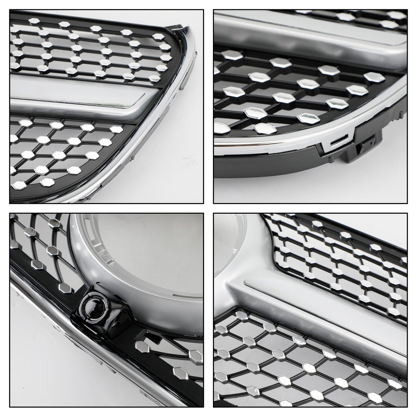 2014-2019 Mercedes-Benz V-Class W447 Diamond Front Upper Grille