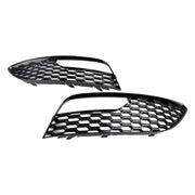 2012-2016 Audi A3 S3 Standard Version Front Bumper Fog Light Surround Cover Grille — Pair (8V3807681 / 8V3807682)