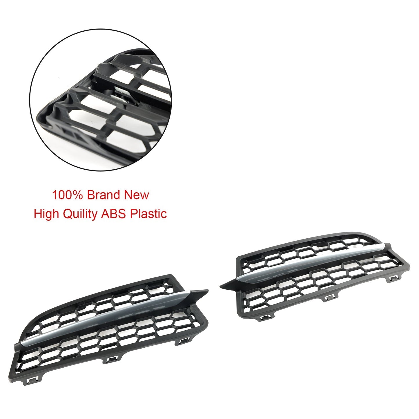 2011-2015 BMW 1 Series F20 F21 M Front Bumper Fog Light Cover Grille (51118053803)