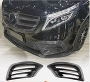 Mercedes Benz W447 Vito 2020UP Front Bumper Vents Dry Carbon Fiber
