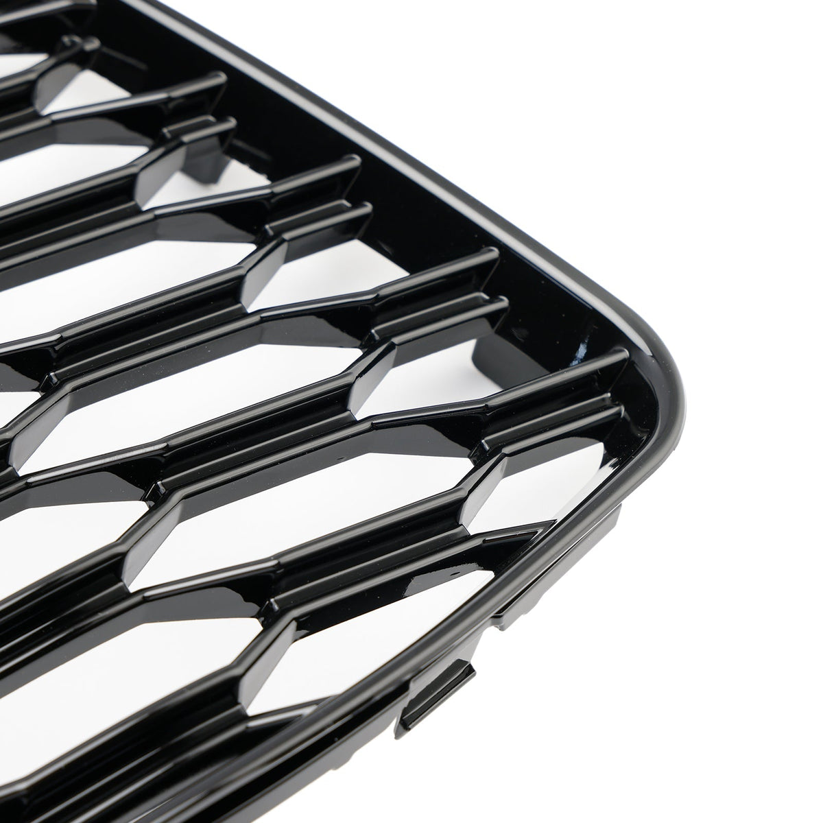 2014-2018 Audi RS7 Front Bumper Fog Light Lamp Frame Grille Cover — Pair