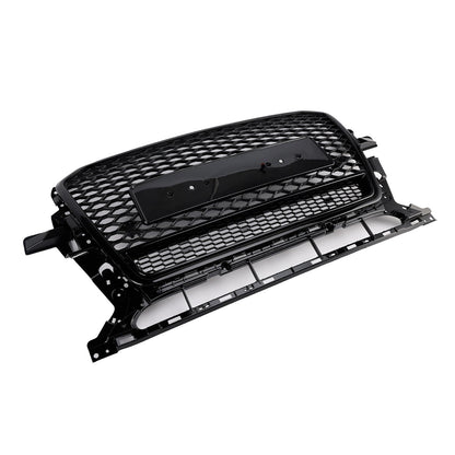 2013-2017 Audi Q5 Gloss Black Front Honeycomb Bumper Grille