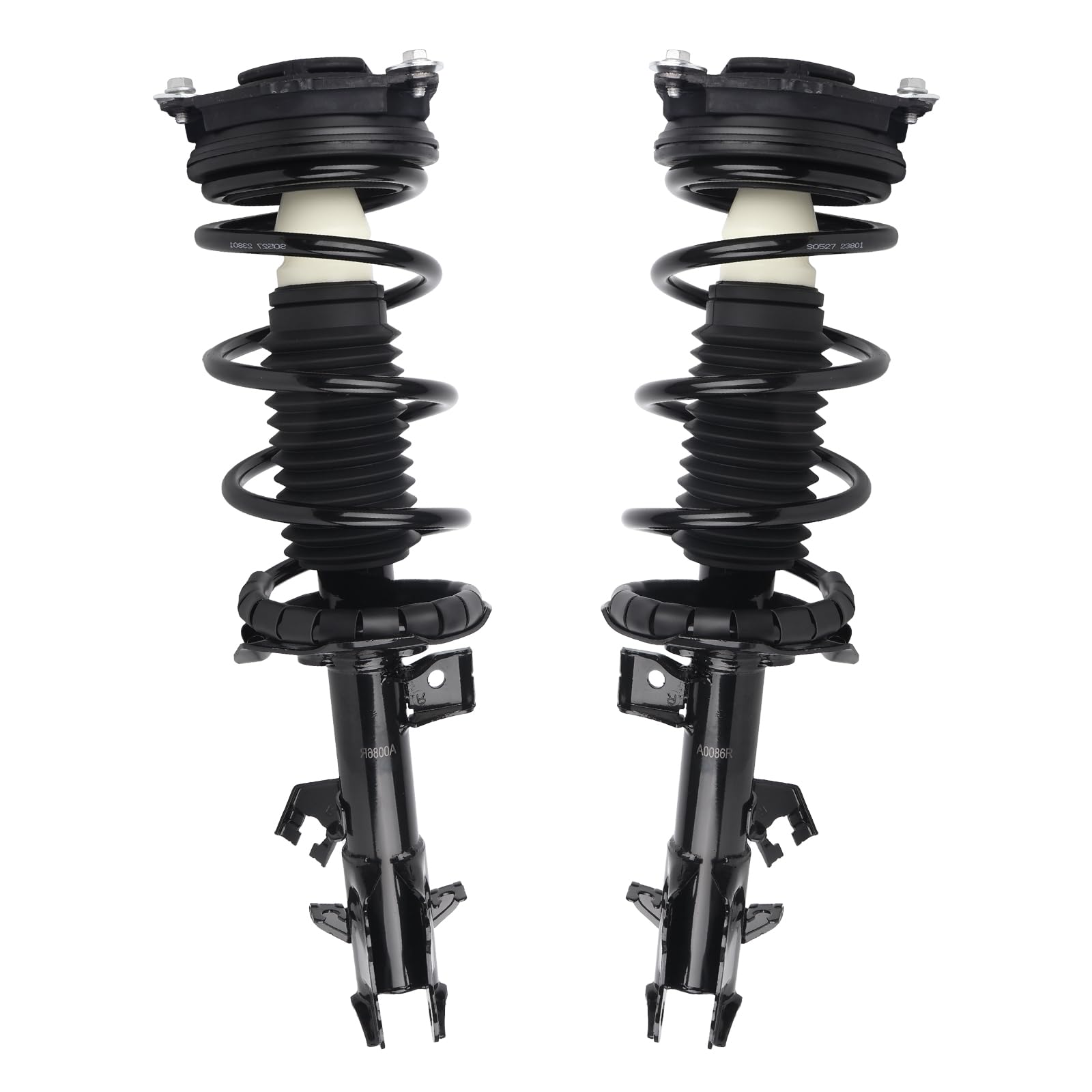 2Pcs Front Complete Shock Absorber for 2007-2011 Nissan Versa, 2012 Nissan Hatchback