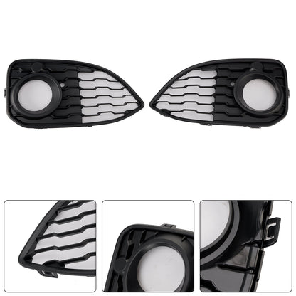 2015-2019 BMW 1 Series F20 F21 LCI Front Fog Light Cover Grille — Pair (51118060281 / 51118060282)