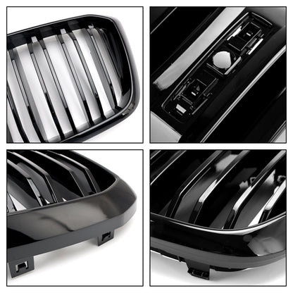 2022-2023 BMW X3 G01 X4 G02 Gloss Black Front Kidney Grille