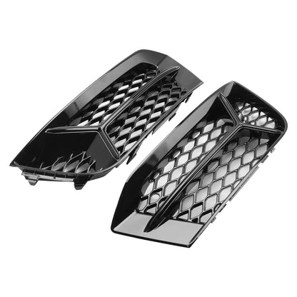 2017-2020 Audi A3 Front Bumper Grill Fog Light Cover Lamp Frame Trim