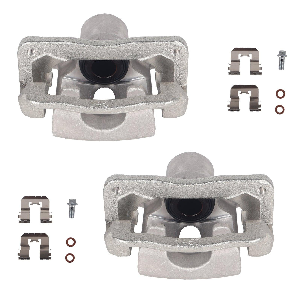 Rear Left & Right Brake Caliper Pair for 2011-2013 Kia Sorento & 2010-2012 Hyundai Santa Fe