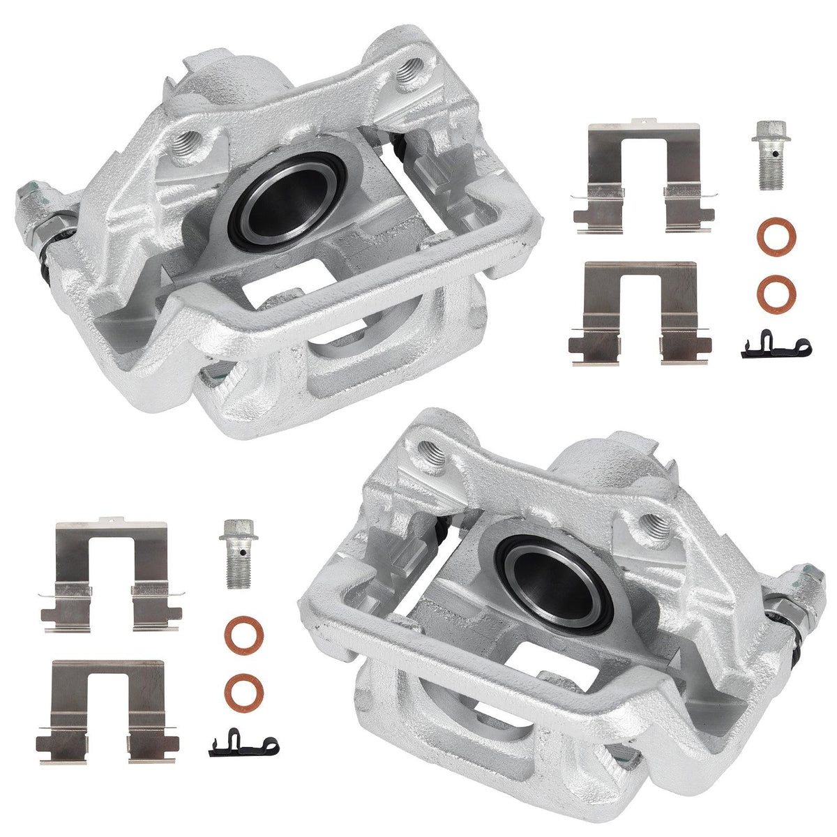 Rear Disc Brake Caliper Pair, Left & Right, for 2011-2017 Honda Odyssey, All Models