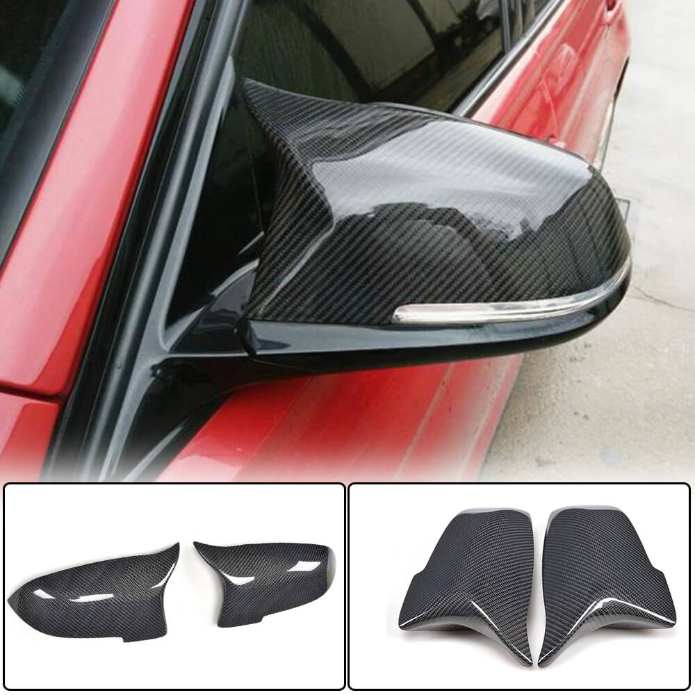 BMW 5 Series F10 2011-2016 Mirror Covers Replacement Style Carbon Fiber/ABS