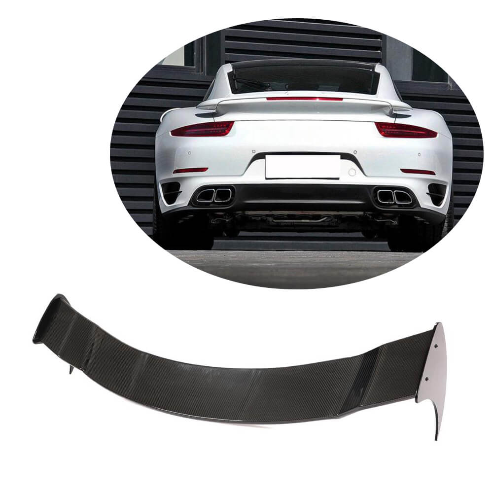 Porsche 911 Turbo (S) 2-Door 2014-2016 Rear Trunk Spoiler Dry Carbon Fiber