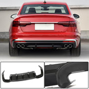 Audi S4 A4 Sline B10 Sedan 2021UP Rear Bumper Diffuser Dry Carbon Fiber