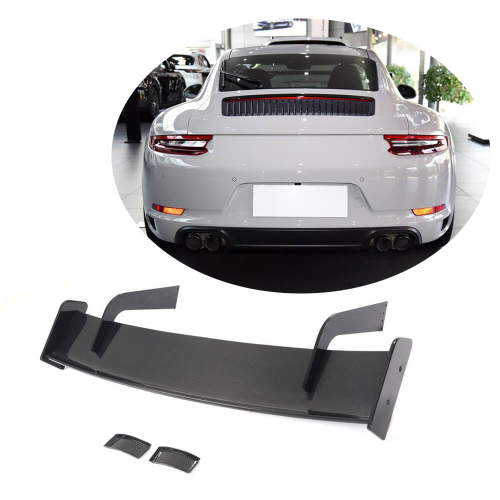 Porsche 911 (991) 991.2 GT3 (RS) Coupe 2012-2018 Rear Trunk Spoiler Dry Carbon Fiber