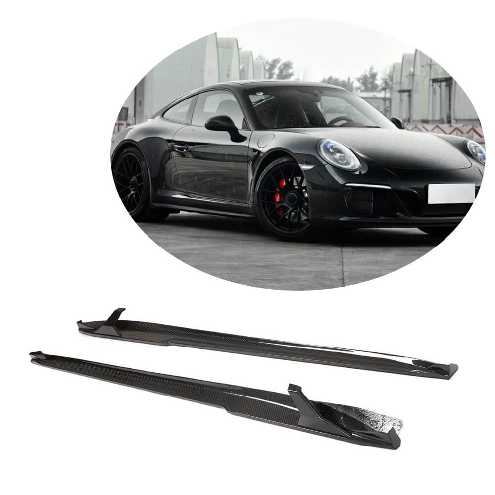 Porsche 911 Carrera/Targa 4 (S) 2017 Side Skirts Dry Carbon Fiber