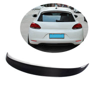 Volkswagen VW Scirocco Base Hatchback Non-R 2008-2014 Rear Roof Spoiler Carbon Fiber