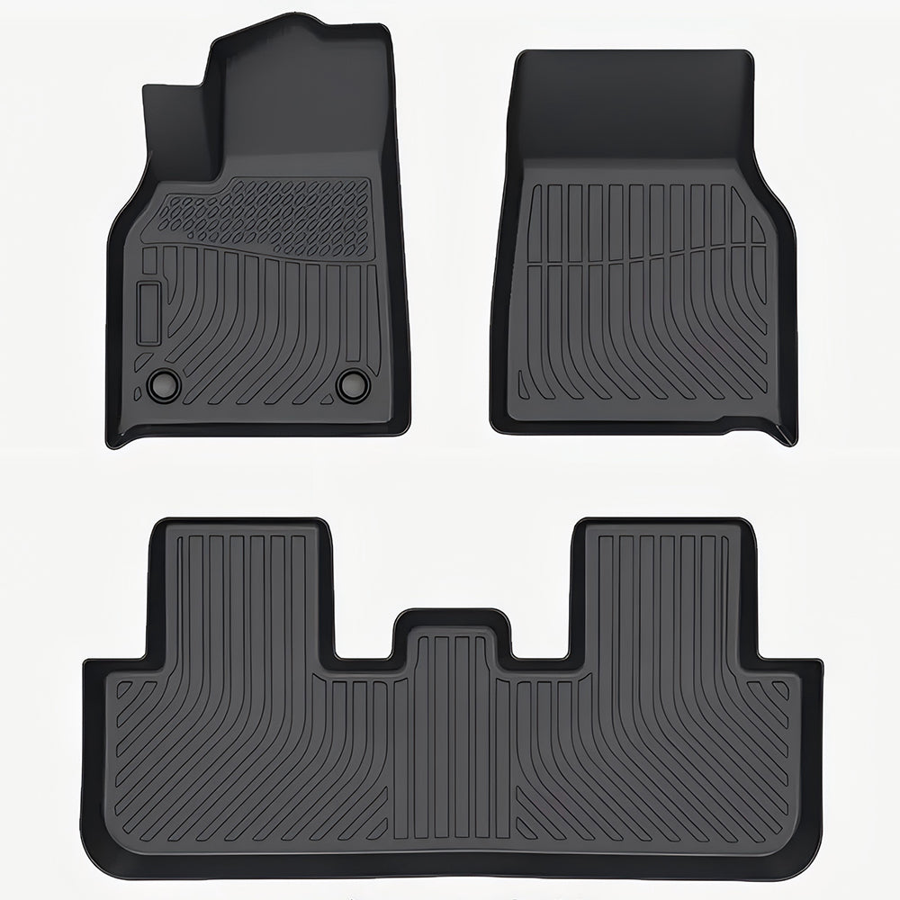 Custom TPE All-Weather Floor Mats for 2025-2026 Tesla Model Y