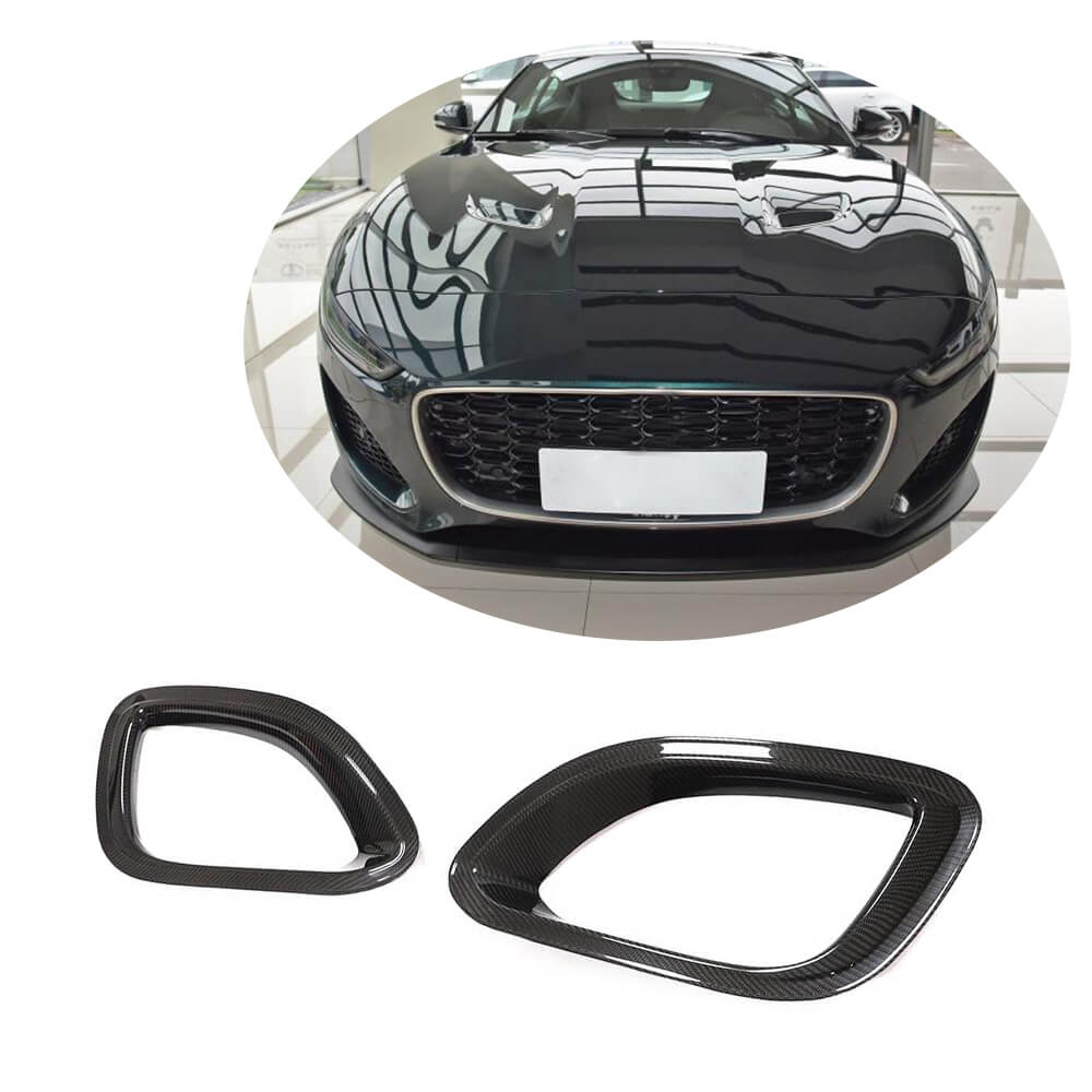 Jaguar F-TYPE Base 2021UP Side Air Vents Dry Carbon Fiber
