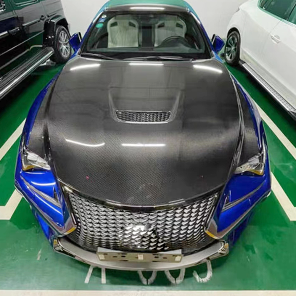 Lexus GS F 2019 Engine Bonnet Hood Cover Carbon Fiber