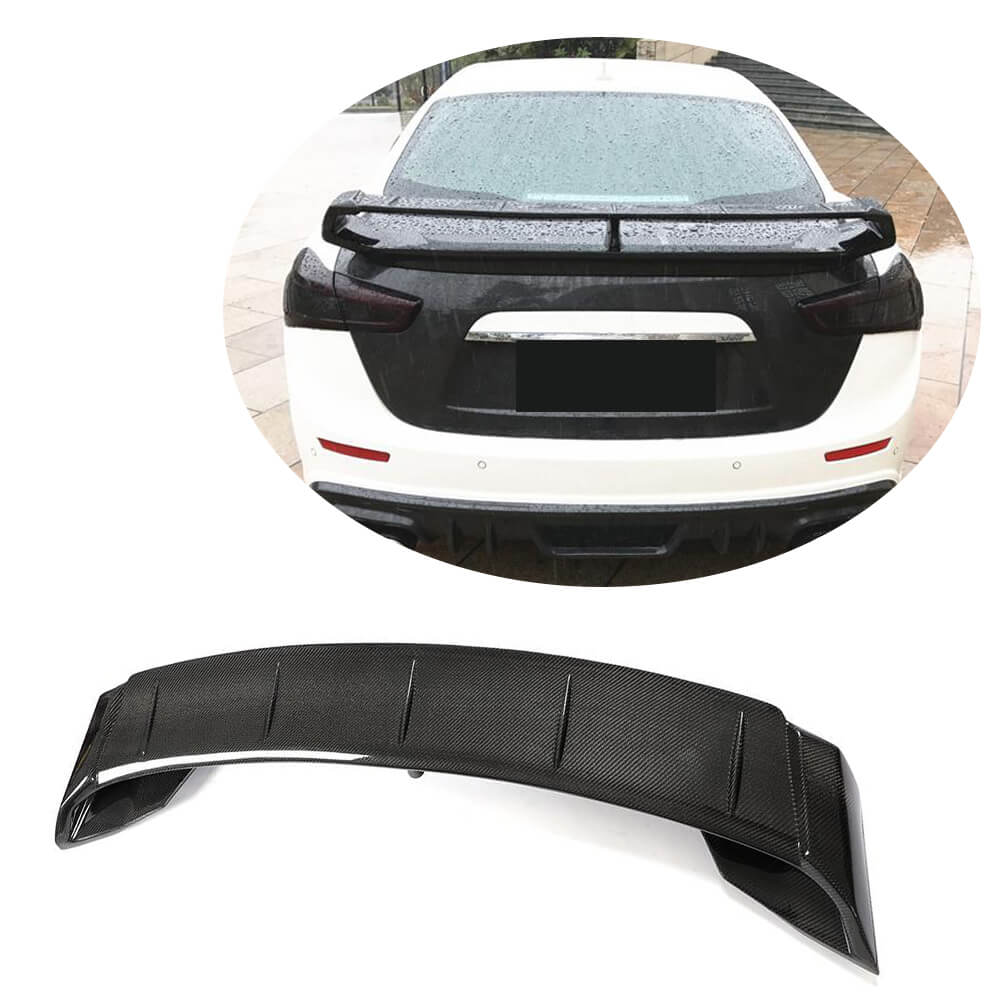 Maserati Ghibli S Q4 2014-2020 Rear Trunk Spoiler Carbon Fiber