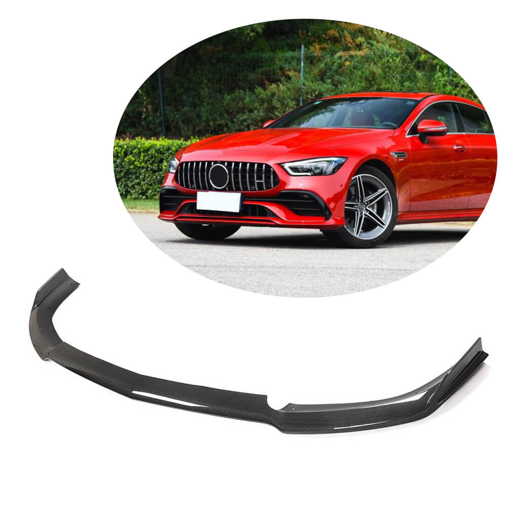 Mercedes Benz AMG GT43 GT50 GT53 2019UP Front Bumper Lip Carbon Fiber