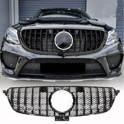 Mercedes Benz GLE Class W292 W166 GTGLE350 GLE400 GLE43 GLE63 AMG 2015-2018 Front Grille ABS