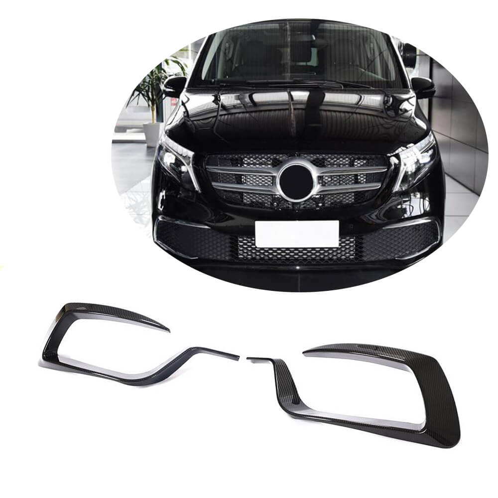 Mercedes Benz W447 Vito 2020UP Front Bumper Vents Dry Carbon Fiber