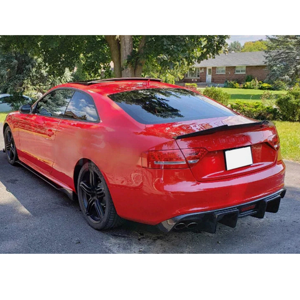 Audi S5 B8/B8.5 Coupe 2Door 2015 Carbon Fiber Rear Trunk Spoiler