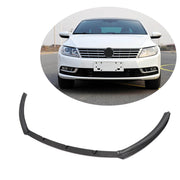 Volkswagen VW  CC Sedan 2013-2018 Front Bumper Lip Carbon Fiber