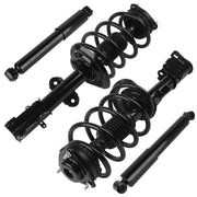 Front & Rear Strut Shock Absorber for 08-19 Dodge Grand Caravan, 08-16 Chrysler Town & Country