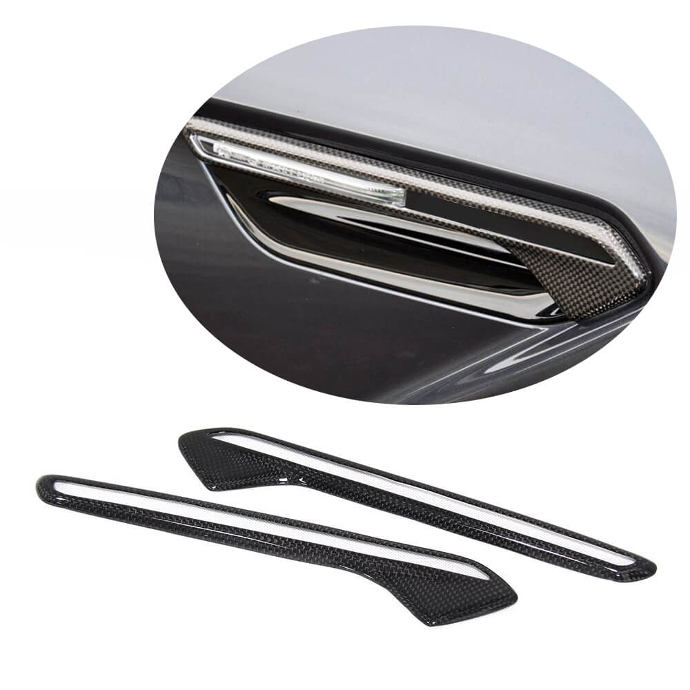 BMW 6 Series F06 F12 F13 M6 2013-2018 Side Air Fender Vent Dry Carbon Fiber