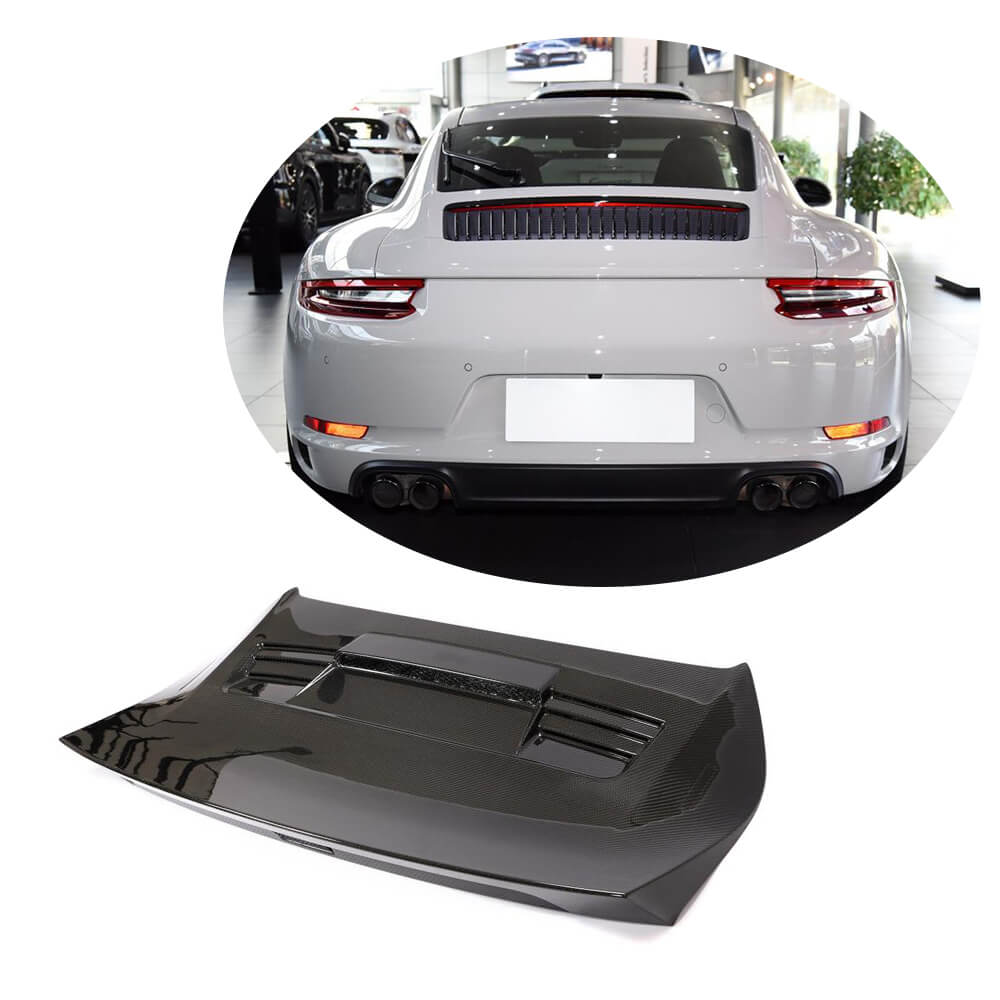 Porsche 911 (991) 991.2 GT3 (RS) Coupe 2012-2018 Rear Trunk Lid Cover Dry Carbon Fiber