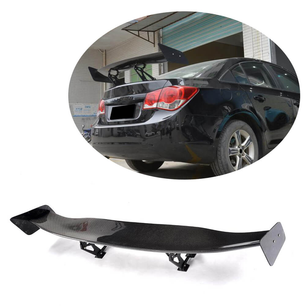 Universal Sedan Car Auto Rear Trunk Spoiler Carbon Fiber