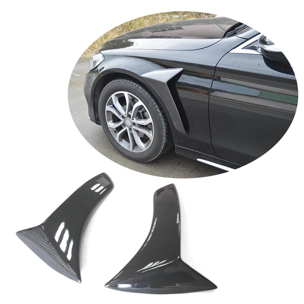 Mercedes Benz W205 Sport Pre-facelift 2015-2019 Side Air Fender Vents Carbon Fiber