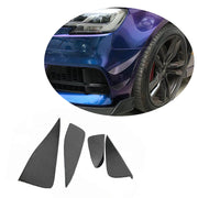 Audi S3 A3 8V Sline Sedan Facelift 2017-2020 Front Bumper Vents Carbon Fiber