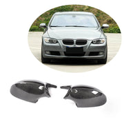 BMW 3 Series E90 E91 05-07 E92 E93 06-09 Mirror Covers LHD Pair Carbon Fiber