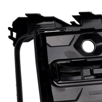 2023+ Audi A6L C8PA Black Front Bumper Fog Light Grille Trim — Pair