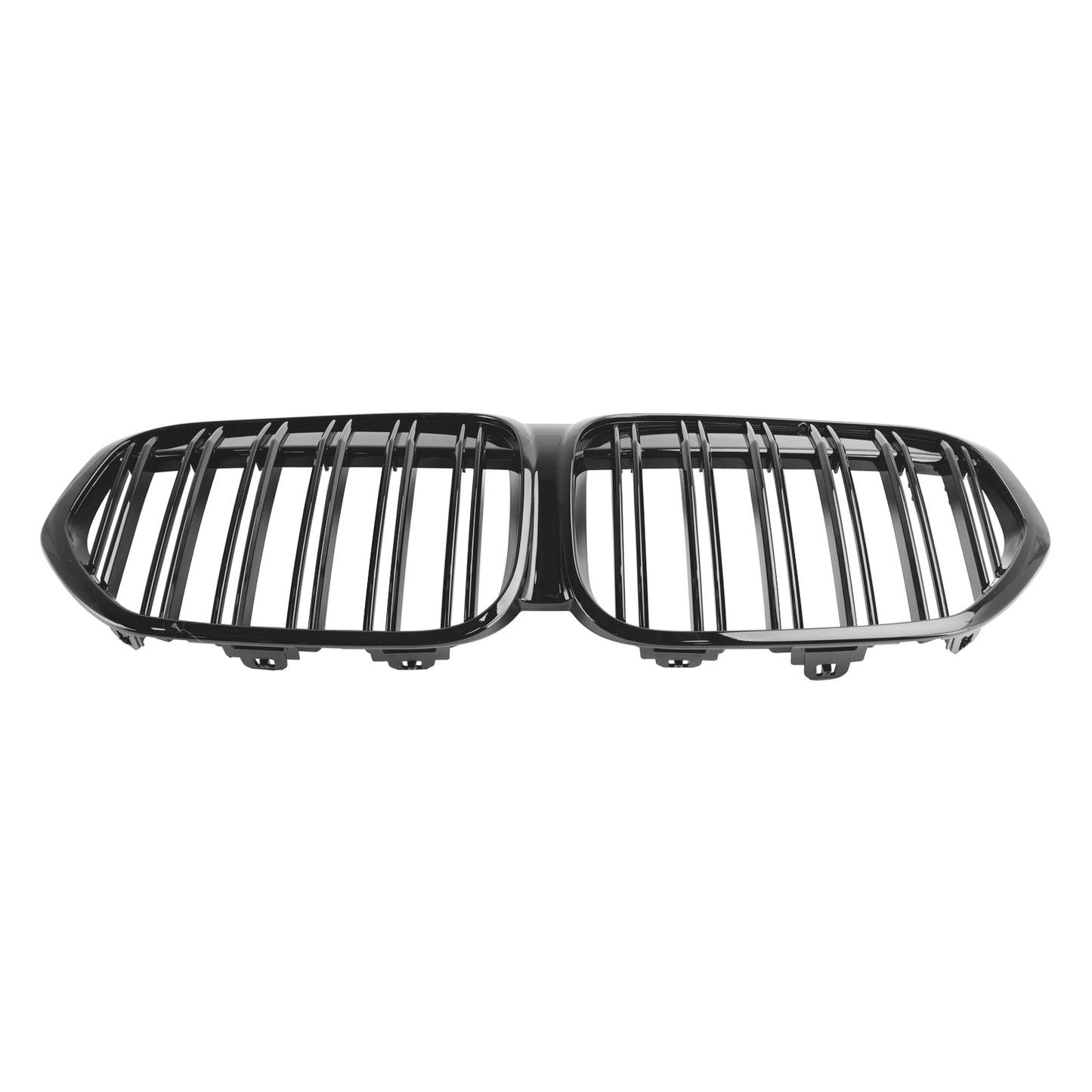 2019-2021 BMW X1 F48 F49 Dual Slat Gloss Black Front Kidney Grille