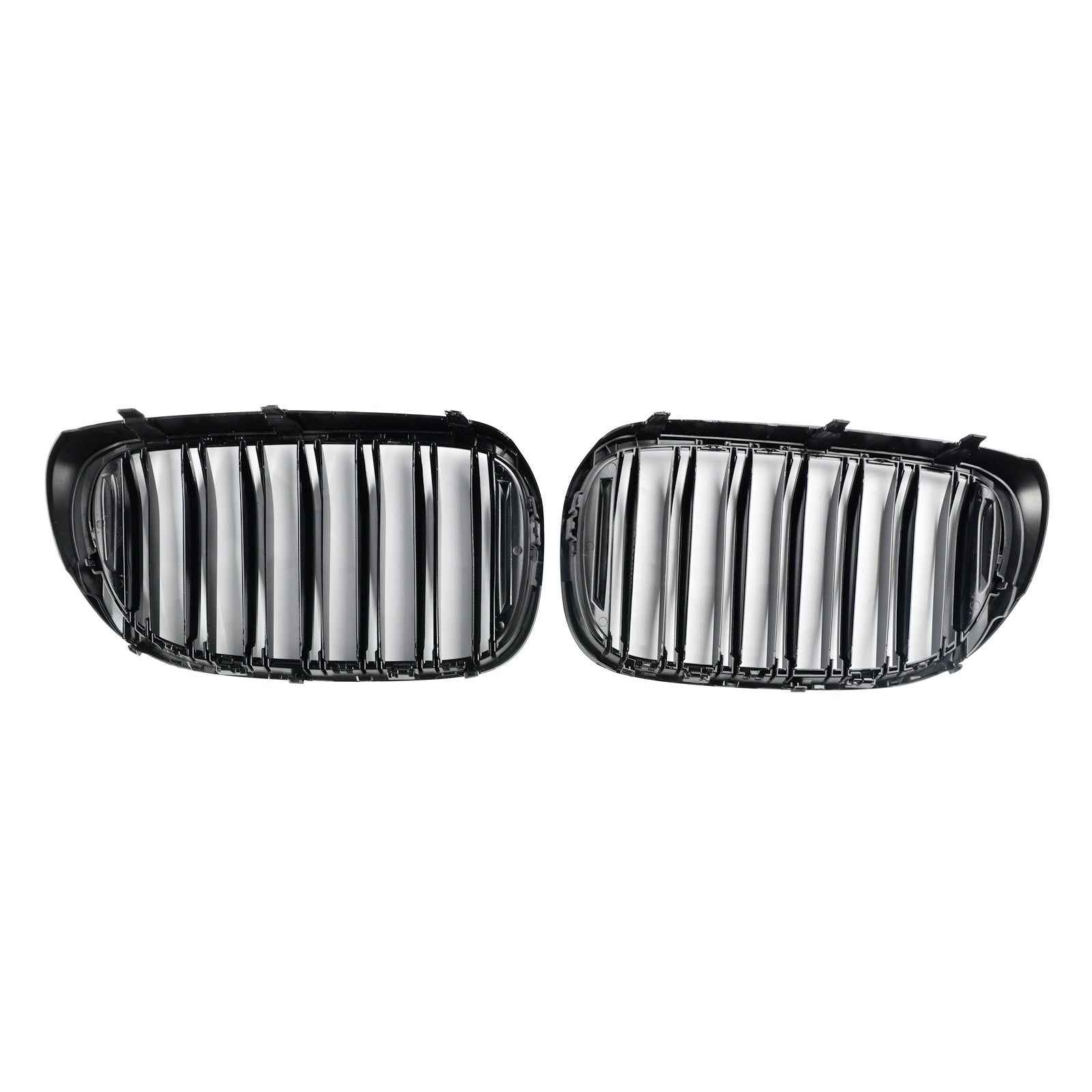 2015-2019 BMW 7 Series G11 Long-Wheelbase Pre-Facelift Black 2-Slat Front Kidney Grille